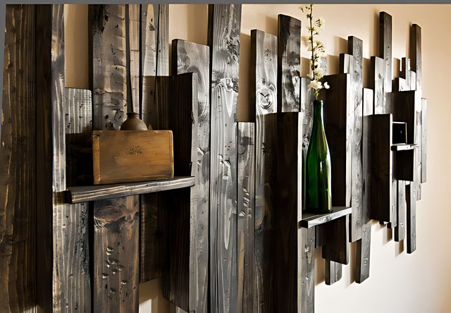 Weathered Wood Finish - Aged Driftwood Patina Stain