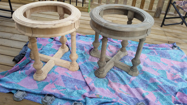 Weathered Wood Finish - Aged Driftwood Patina Stain